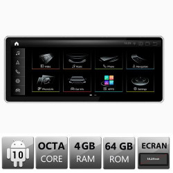 NAVIGATIE ANDROID 10 DEDICATA AUDI Q5 2016-2020 ECRAN 10,25” CAPACITIV INTERNET WIFI PROCESOR CORTEX A9 1,6GHZ 4GB RAM 64GB ROM CARKIT BLUETOOTH PRELUARE AGENDA TELEFONICA MIRROR LINK MODEL EDT-Q5-MIB