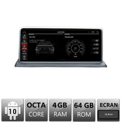 NAVIGATIE ANDROID 10 DEDICATA BMW SERIA 1 E87 2005-2012 ECRAN 12,3” CAPACITIV INTERNET WIFI PROCESOR CORTEX A9 1,6GHZ 4GB RAM 64GB ROM CARKIT BLUETOOTH PRELUARE AGENDA TELEFONICA MIRROR LINK MODEL EDT-E87-V2