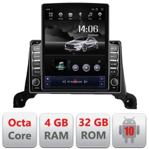 NAVIGAȚIE ANDROID 10 DEDICATA PEUGEOT 5008 2016-2020 ECRAN CAPACITIV TIP TESLA 9,7" PROCESOR OCTACORE 4GB RAM 32GB MEMORIE INTERNA DVR CARKIT BLUETOOTH MIRROR LINK MODEL TESLA KIT-5008+EDT-E709