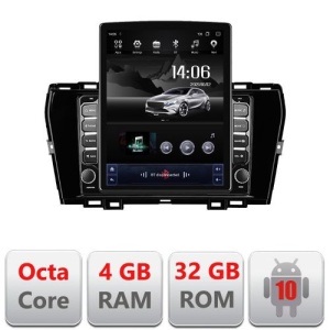 NAVIGAȚIE ANDROID 10 DEDICATA SSANGYONG TIVOLI 2020- ECRAN CAPACITIV TIP TESLA 9,7" PROCESOR OCTACORE 4GB RAM 32GB MEMORIE INTERNA DVR CARKIT BLUETOOTH MIRROR LINK MODEL TESLA KIT-tivoli+EDT-E709