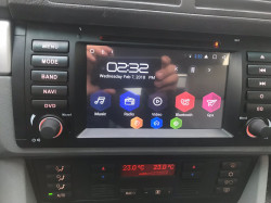 NAVIGATIE ANDROID 6.0.1 DEDICATA BMW X5 E53 SERIA 5 E39 SERIA 7 E38 QUAD-CORE 2GB RAM 16 GB CARKIT PRELUARE AGENDA TELEFONICA NAVD-i082