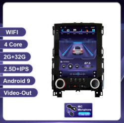 NAVIGATIE ANDROID DEDICATA RENAULT MEGANE 4 / KOLEOS ECRAN VERTICAL IPS TESLA STYLE WIFI 2+32 GB USB CARKIT DVR GPS WAZE