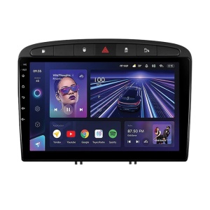 Navigatie Auto Teyes CC3 Peugeot 308 2007-2015 4+32GB 9" QLED Octa-core 1.8Ghz Android 4G Bluetooth 5.1 DSP