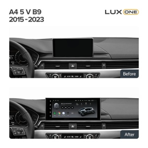 NAVIGATIE AUTO TEYES LUX ONE AUDI A4 B9 2016-2023 6+128GB 12.3" IPS OCTA-CORE 2.0 GHZ ANDROID 4G DSP BLUETOOTH 5.1 - Img 3
