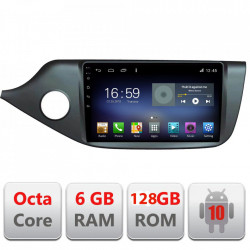NAVIGATIE CARPAD ANDROID 10 DEDICATA KIA CEED 2012-2018 ECRAN CAPACITIV OCTACORE 6GB RAM 128GB ROM DVR CARKIT BLUETOOTH MIRROR LINK MODEL LENOVO KIT-KI39+EDT-E609