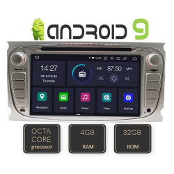 NAVIGATIE CARPAD ANDROID DEDICATA FORD FOCUS 2008-2010, GALAXY 2008-2010, MONDEO 2007-2011, S-MAX 2008-2011 ECRAN CAPACITIV OCTACORE 4GB RAM 64 GB ROM DVR CARKIT BLUETOOTH MIRROR LINK MODEL EDT-G003-8CORE