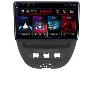 Navigatie Citroen C1 Peugeot 107 Toyota Aygo 2005-2014 Android radio gps internet 8 core QLED 2K 4+64 360 Lenovo KIT-C1+PRO-2K-10-4+64 - Img 2