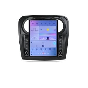 Navigatie Dacia Sandero Logan 2012-2020 G-sandero ecran tip TESLA 9.7" cu Android Radio Bluetooth Internet GPS WIFI 4+ kit-sandero+EDT-E709 - Img 2
