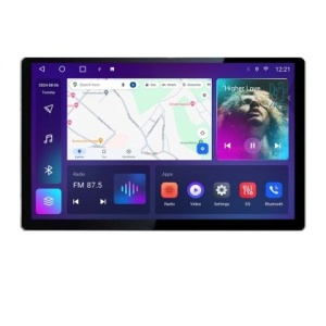 Navigatie dedicata Audi A4 B6 Quad Core N-050 Edonav ecran 13" 2K 4+32 Android Waze USB Navigatie 4G 360 Toslink Youtube Radio KIT-050+EDT-E413-2K - Img 2