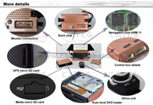 NAVIGATIE DEDICATA BMW X1 E84 2009-2015 ECRAN 9'' DVD GPS CARKIT PRELUARE AGENDA TELEFONICA - Img 6