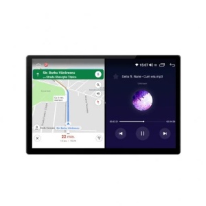 Navigatie dedicata cu Android Toyota Yaris P21 dupa 2020, 2GB RAM, Radio GPS Dual Zone, Display 2K QLED 13" Touchscreen, Internet Wi-Fi si slot SIM 4G, Bluetooth, MirrorLink, USB, Waze - Img 6