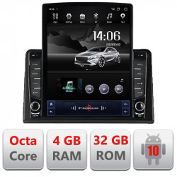 Navigatie dedicata Edonav Renault Express ecran Tesla 9.7" QLED,Octacore,4Gb RAM,32Gb Hdd,4G,Qled,360,DSP,GPS,Carplay