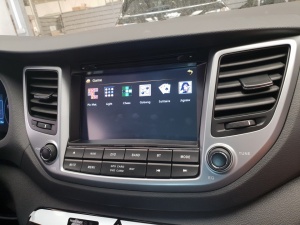 NAVIGATIE DEDICATA HYUNDAI TUCSON 2015-2018 MODEL CARVISION DVD USB SD PLAYER GPS CARKIT PRELUARE AGENDA TELEFONICA - Img 4