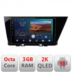 Navigatie dedicata Kia Niro 2017- Android ecran Qled 2K Octa Core 3+32 carplay android auto Kit-niro+EDT-E309v3-2K