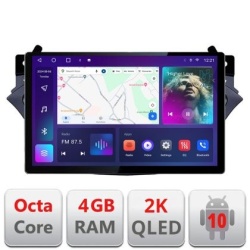 Navigatie dedicata Opel Corsa 2013-2016 N-corsa,Opel Adam 2012-2019 Edonav ecran 13" 2K 8 si 128 Android Waze USB Navigatie 4G 360 Toslink Youtube Radio kit-corsa+EDT-E413-2K