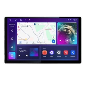 Navigatie dedicata Renault Clio 5 N-Clio5 Edonav ecran 13" 2K 8 si 128 Android Waze USB Navigatie 4G 360 Toslink Youtube Radio KIT KIT-clio5+EDT-E413-2K - Img 2
