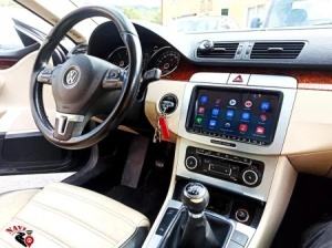 Navigatie dedicata Volkswagen, 4GB RAM 64GB ROM, Quadcore, Android 14, Display QLED, 9", DSP, Carplay&Android Auto, Suport camera AHD - Img 6