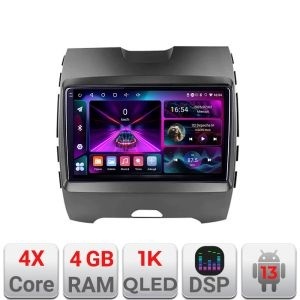 Navigatie Ford Edge 2015-2021 Highline A-edge-high 4+64 InCell Display 1K Android Waze USB Navigatie Internet Youtube Radio kit-edge-high+EDT-E209-RK