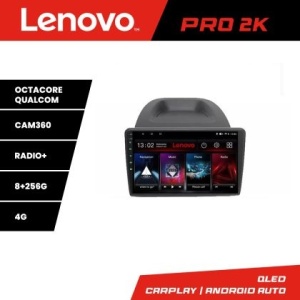 Navigatie Ford Fiesta 2012-2018 Lenovo Kit-256 8 core QLED 2K 8+256 360 Android Waze USB Navigatie Internet Youtube Radio KIT-256+PRO-2K-9-8+256
