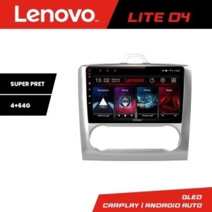 Navigatie Ford Focus 2 Automat Lenovo Kit-140-automatic 4+64 GB Android Waze USB Navigatie Internet Youtube Radio KIT-140-AUTOMATIC+LITE-D4-9-4+64