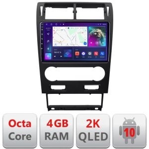 Navigatie Ford Mondeo 2004-2007 QLED 2K Octa core 4+32 DSP 360 Optic FHD internet gps radio carplay android auto kit-mondeo2004-v2+EDT-E409-2K