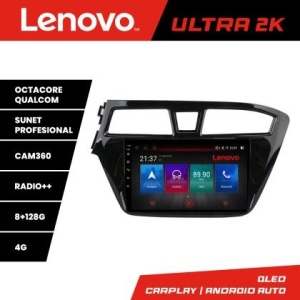 Navigatie HHyundai i20 2015-2018 M-517 Octa Core Android Radio Bluetooth GPS WIFI/4G DSP 2K 8+128GB 360 Toslink KIT-517+ULTRA-2K-9-8+128