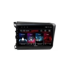 Navigatie Honda Civic 2012-2015 Lenovo Kit-132 4+64 GB Android Waze USB Navigatie Internet Youtube Radio KIT-132+LITE-D4-9-4+64 - Img 2