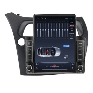 Navigatie Dedicata Honda Honda Civic Hatchback VIII 2006-2012 Ecran Vertical Tip TESLA 9.7" cu Android Radio Bluetooth Internet GPS WIFI Android Auto Carplay Wireless kit-hatchback+EDT-E708