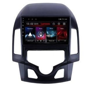 Navigatie Hyundai I30 2009-2012 clima automata Lenovo Kit-I30AUTOMATIC 8 core QLED 2K 4+64 360 Android Waze USB Navigatie Internet Youtube Rad KIT-i30automatic+PRO-2K-9-4+64 - Img 2