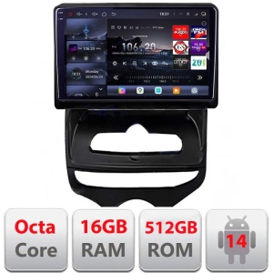 Navigatie Hyundai IX20 2010-2019 Android radio gps internet 8 core QLED 2K 16+512GB 360 Edotec kit-ix20-manual+EDT-E809-2K