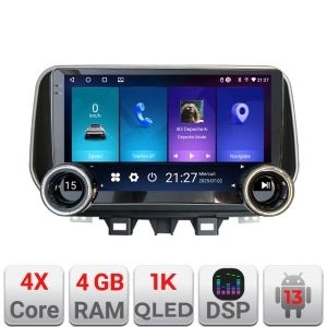 Navigatie Hyundai Tucson 2019 4+64 10.5 inch Incell 1K android Wifi 5Ghz gps internet Kit-1135 KIT-1135+EDT-E211-RK