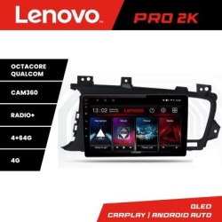 Navigatie Kia Optima 2011-2013 Lenovo Kit-091 8 core QLED 2K 4+64 360 Android Waze USB Navigatie Internet Youtube Radio KIT-091+PRO-2K-9-4+64