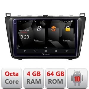 Navigatie Mazda 6 5510-012 Android Octa Core 720p 4+64 DSP 360 camera carplay android auto KIT-012+NAM5510-A9Z