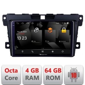 Navigatie Mazda CX-7 2009 5510-097 Android Octa Core 720p 4+64 DSP 360 camera carplay android auto KIT-097+NAM5510-A9Z