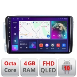 Navigatie Mercedes C 2001-2004 CLK G 2004-2006 B-171 Android Ecran QLED octa core 4+64 carplay android auto 