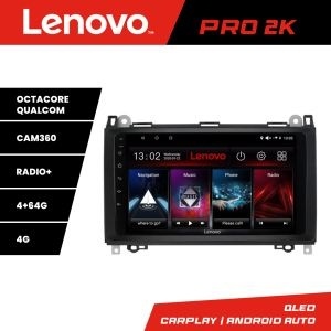 Navigatie Mercedes VW Lenovo Kit-068 8 core QLED 2K 4+64 360 Android Waze USB Navigatie Internet Youtube Radio KIT-068+PRO-2K-9-4+64