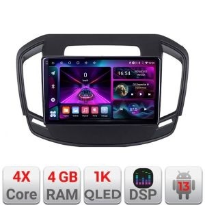 Navigatie Opel Insignia 2013-2017 Bose A-338 4+64 InCell Display 1K Android Waze USB Navigatie Internet Youtube Radio KIT-338+EDT-E209-RK