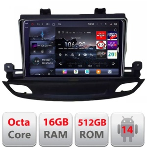 Navigatie Opel Insignia 2018- Edotec Kit-insignia19 8 core QLED 2K 16+512GB 360 Android Waze USB Navigatie Internet Youtube Radio kit-insignia19+EDT-E810-2K