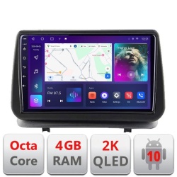 Navigatie Renault Clio 3 2005-2013 Android Octa Core Ecran 2K QLED GPS 4G 4+32GB 360 kit-clio3+EDT-E409-2K kit-clio3+EDT-E409-2K