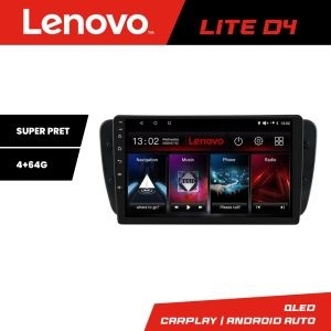 Navigatie Seat Ibiza 2008-2014 Lenovo Kit-246 4+64 GB Android Waze USB Navigatie Internet Youtube Radio KIT-246+LITE-D4-9-4+64