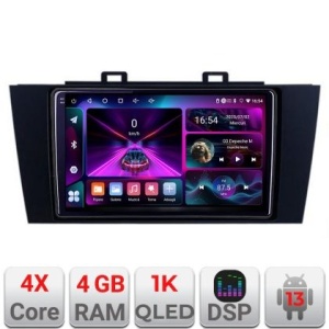 Navigatie Subaru Outback 2014-2019 sau XV 2017-2018 A-OUTBACK5 4+64 InCell Display 1K Android Waze USB Navigatie Internet Youtube Radio KIT-OUTBACK5+EDT-E209-RK
