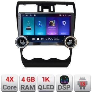 Navigatie Subaru Subaru Forester Impreza XV 2013 2013 Kit-062 4+64 10.5 inch Incell 1K android Wifi 5Ghz gps internet et G KIT-062+EDT-E211-RK