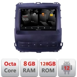 Navigatie Toyota Prado J120 2002-2009 5960Pro- j120 Android Octa Core Qualcomm 2K Qled 8+128 DTS DSP 360 4G Optical v1 kit-j120+NAM5960Pro-A9Z_v1
