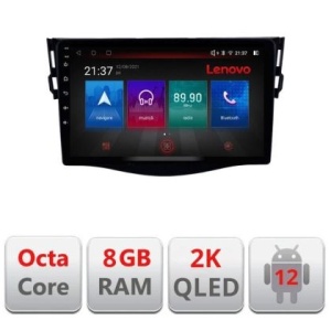 Navigatie Toyota RAV4 2008-2012 M-018 Octa Core Android Radio Bluetooth GPS WIFI/4G DSP 2K 8+128GB 360 Toslink KIT-018+EDT-E509-PRO-2K - Img 3