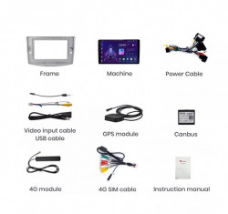 Navigatie VW Passat B6, Passat B7, Passat CC, Android 11, 8GB RAM 128GB, 10.2 inch, Wifi, Youtube, Google Maps, Waze, Bluetooth