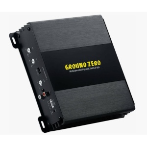 Pachet de BASS cu Tub Ground Zero GZ 1300PT Subwoofer tub 30cm (12″) + GZIA 100.2 Amplificator auto 2 canale + RIK8 kit cabluri Recoil de 8mm² CADOU!