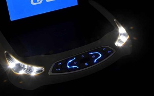 PLAFONIERA AUTO CU MONITOR LCD 13,3'' USB SD PLAYER AV IN ! MONTAJ CALIFICAT IN TOATA TARA ! - Img 7