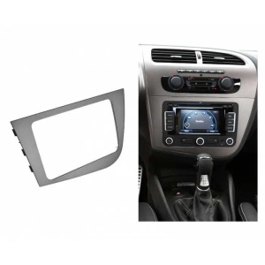 Rama Adaptoare Navigatie Seat Leon 2 1P1 2005-2012 Gri Sobolan