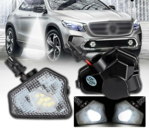 Set 2 Lampi Led Undermirror Mercedes A, B, C, E, S, CLA, CLS, GLA, GLK - BTLL-357