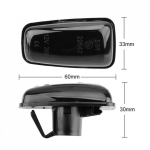 Set 2 Semnalizari Aripa Citroen Xsara, Saxo, Xantia, XM, Berlingo - BTLL-327-1